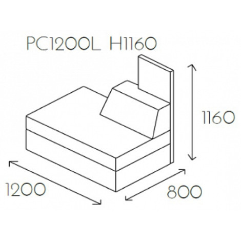 L.KLEIBER Fotel PL@NET PC1200L H1160