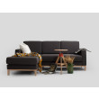 CUSTOMFORM  sofa SCANDIC narożnik  2 os. z szelongiem L